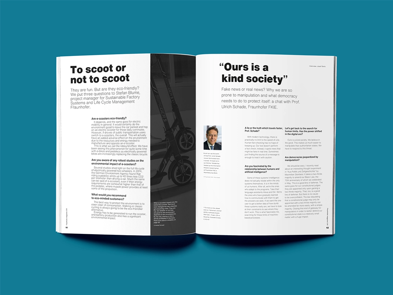 Representation of the user flow