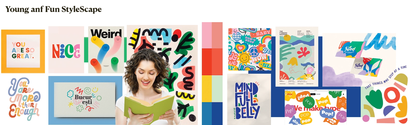 Young and colorful stylescape